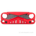 Jeep Wrangler JK를위한 Hawke Grille Red